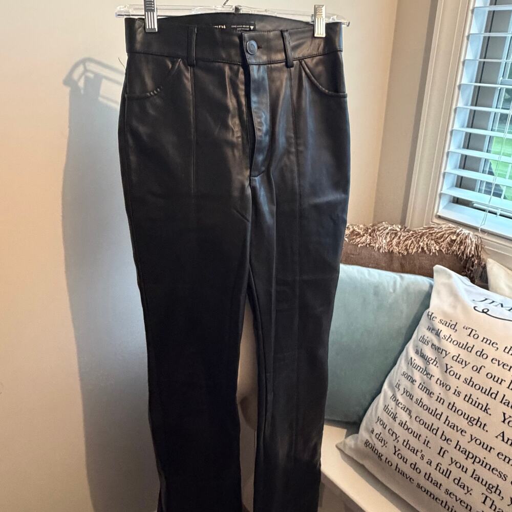 ZARA Faux Leather Pants